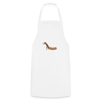 squirrel - Cooking Apron - white - Front - AI Model Male 185 dark (185cm)