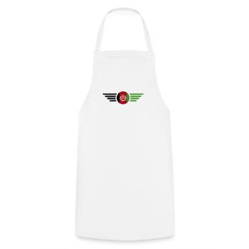 Ich liebe Afghanistan, Eleganz Stil Design T-Shirt - Kochschürze - Weiß - Vorne - AI Model Male 185 dark (185cm)