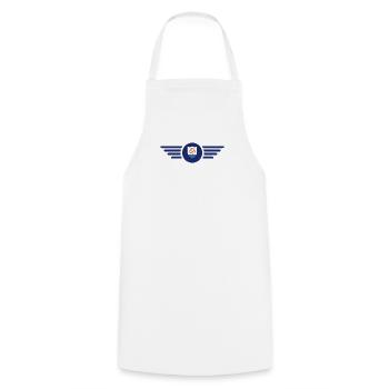 J’aime Anguilla, T-shirt design de style élégance - Tablier de cuisine - blanc - Devant - AI Model Male 185 dark (185cm)
