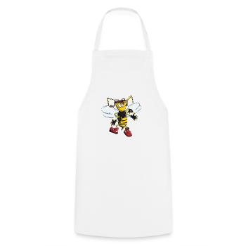 bourdons guêpe abeille frelon horniesse guêpe abeille - Tablier de cuisine - blanc - Devant - AI Model Male 185 dark (185cm)