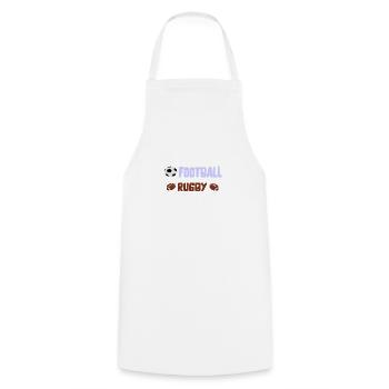 Les dieux Karting cadeau - Tablier de cuisine - blanc - Devant - AI Model Male 185 dark (185cm)