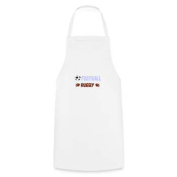 Les dieux Rallye cadeau - Tablier de cuisine - blanc - Devant - AI Model Male 185 dark (185cm)