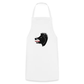 verrat - Tablier de cuisine - blanc - Devant - AI Model Male 185 dark (185cm)