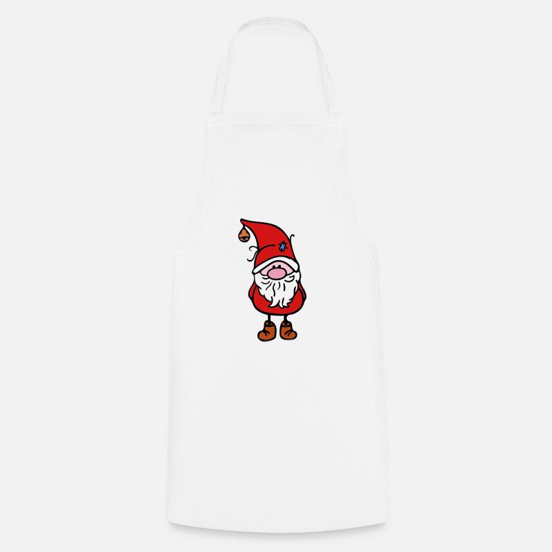 Christmas elf - Cooking Apron - white