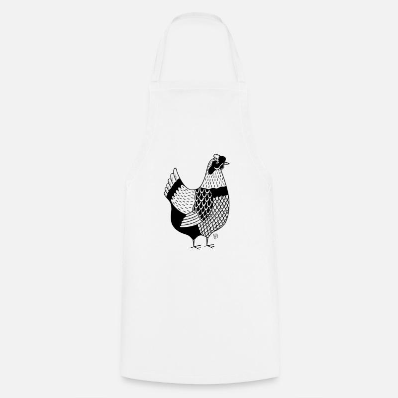 chicken - Tablier de cuisine - blanc