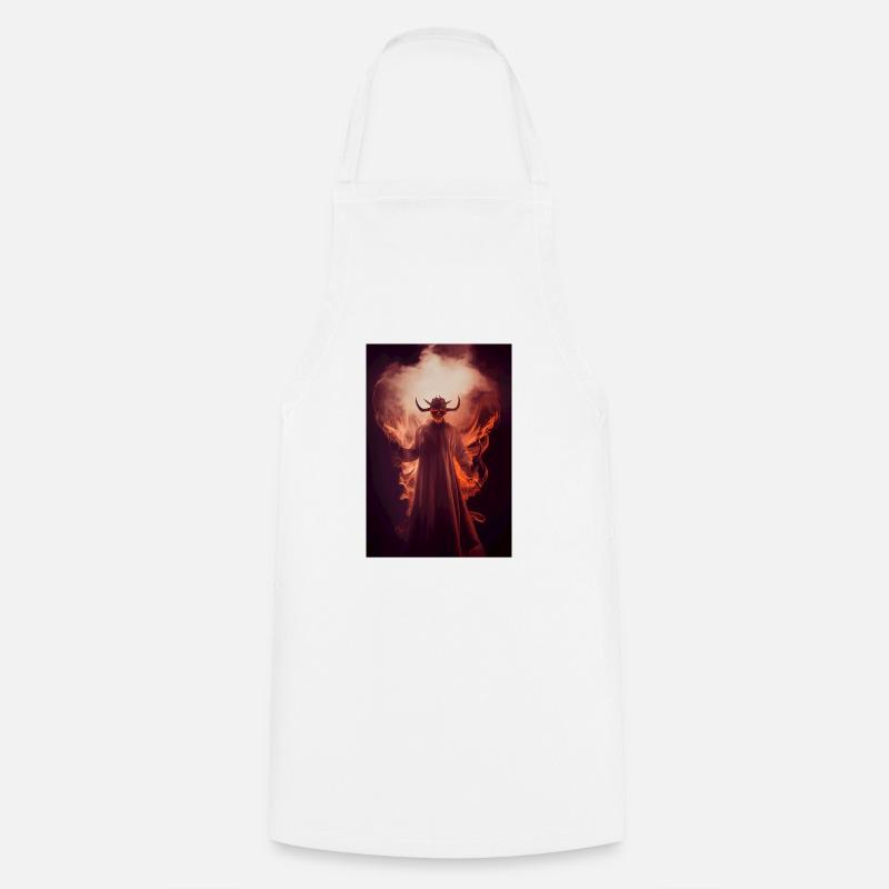 Le Diable - Tablier de cuisine - blanc