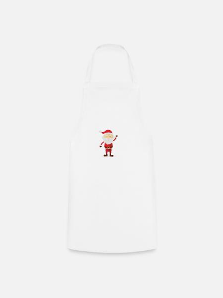 weihnachtsmann - Kochschürze - Weiß