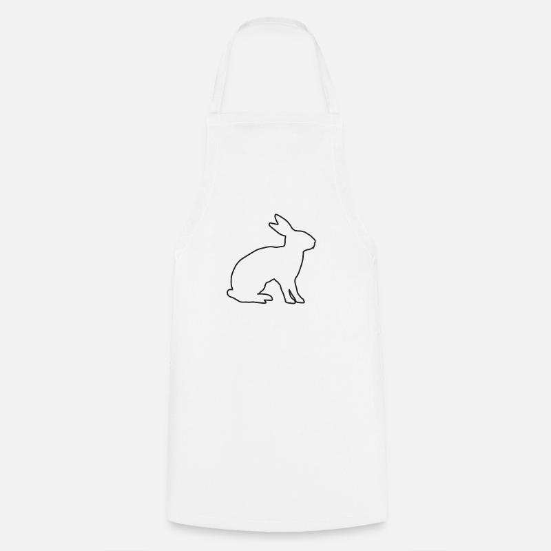 hare - Cooking Apron - white