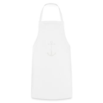 Family - Cooking Apron - white - Front - AI Model Male 185 dark (185cm)