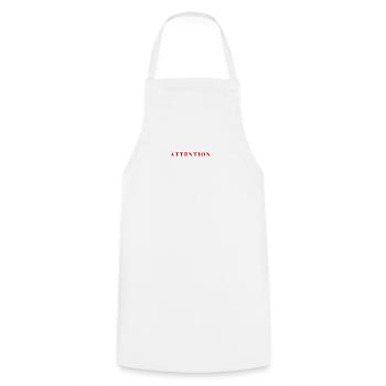 J'ai une sœur à moitié folle...2 - Tablier de cuisine - blanc - Devant - AI Model Male 185 dark (185cm)