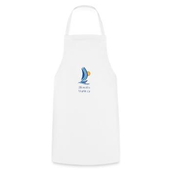 All i need is vitamin sea - Tablier de cuisine - blanc - Devant - AI Model Male 185 dark (185cm)