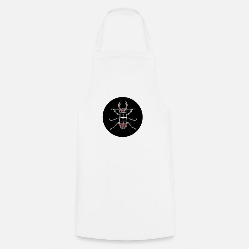 Stag beetle - nature - Cooking Apron - white