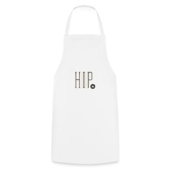 hip hop - Tablier de cuisine - blanc - Devant - AI Model Male 185 dark (185cm)