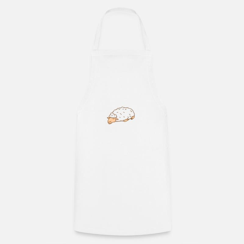 service informatique - Schaaf - sommeil - la science informatique - Tablier de cuisine - blanc