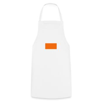 orange - Cooking Apron - white - Front - AI Model Male 185 dark (185cm)