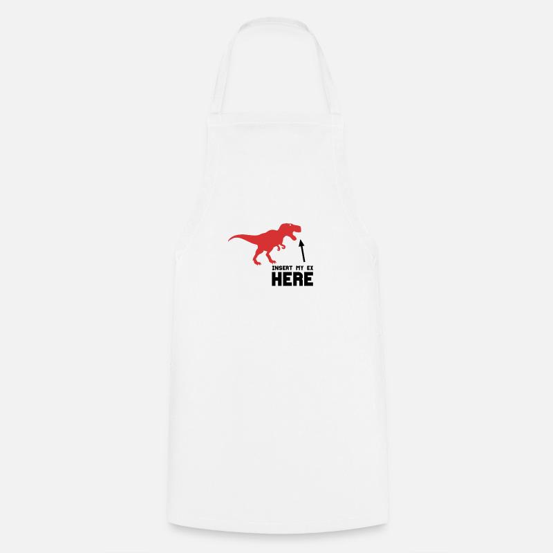 EX BOYFRIEND - Cooking Apron - white