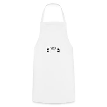 Quad cadeau humour - Tablier de cuisine - blanc - Devant - AI Model Male 185 dark (185cm)