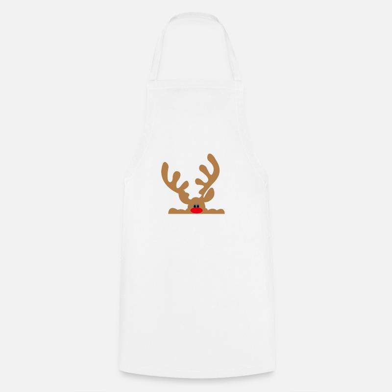 Moose - Cooking Apron - white