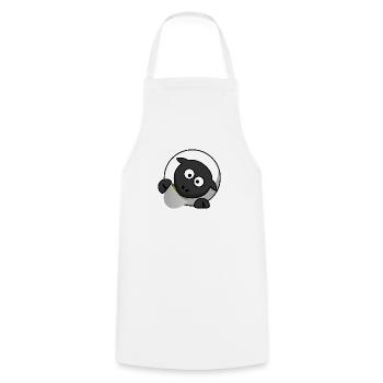 tea breakfast breakfast coffee87 - Cooking Apron - white - Front - AI Model Male 185 dark (185cm)
