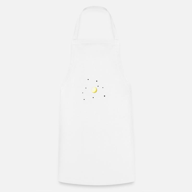 Atom Volleyball Molecule Sport DNA - Cooking Apron - white