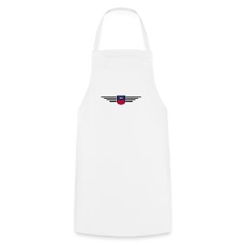 Liechtenstein T-Shirt Design for Fans - Cooking Apron - white - Front - AI Model Male 185 dark (185cm)