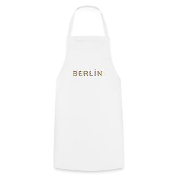 Berlin Deutschland Fan Flagge Design T Shirt - Kochschürze - Weiß - Vorne - AI Model Male 185 dark (185cm)