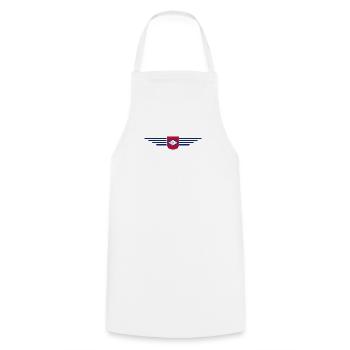 Arkansas Fan T-Shirt – Nature & Culture - Cooking Apron - white - Front - AI Model Male 185 dark (185cm)
