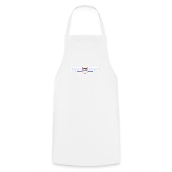 Iowa Fan T-Shirt – Your State! - Cooking Apron - white - Front - AI Model Male 185 dark (185cm)