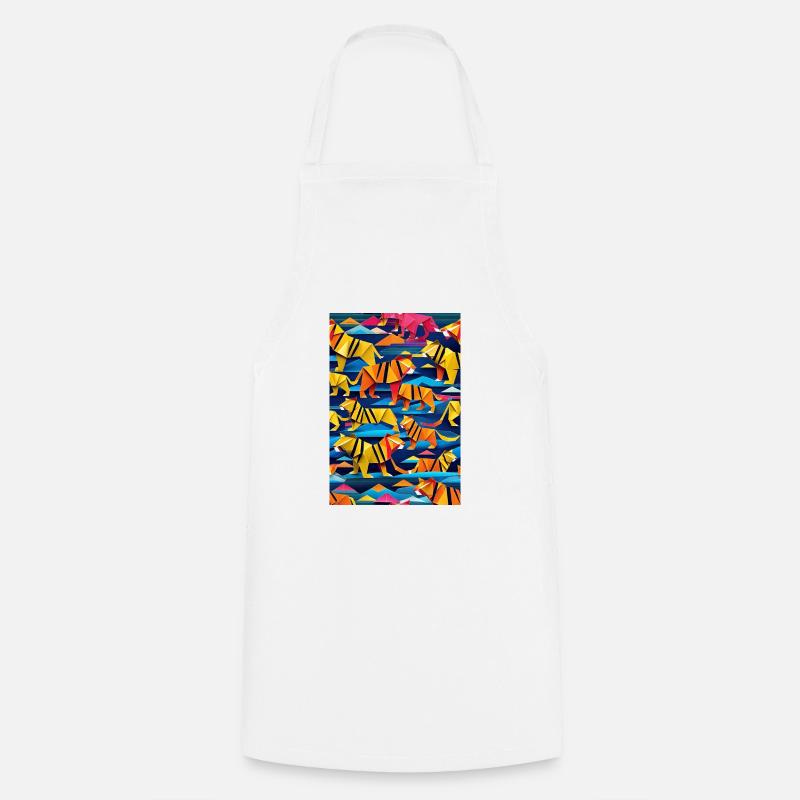 Paper Tigers - Cooking Apron - white
