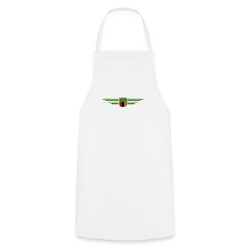Zambia T-Shirt for Africa Fans - Cooking Apron - white - Front - AI Model Male 185 dark (185cm)