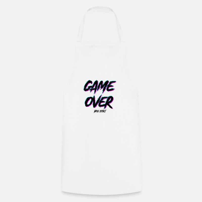 Fin du jeu - Tablier de cuisine - blanc