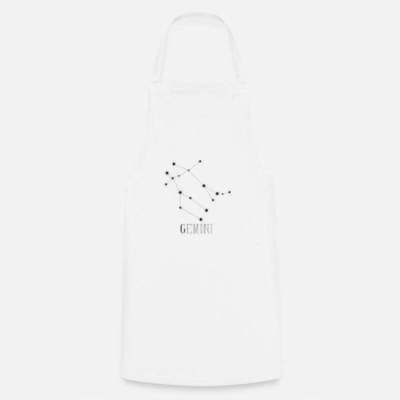 GEMINI - Cooking Apron - white