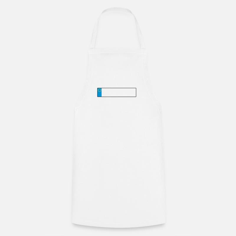 license plate europe_g1 - Cooking Apron - white