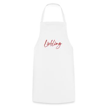 Liebling - Tablier de cuisine - blanc - Devant - AI Model Male 185 dark (185cm)