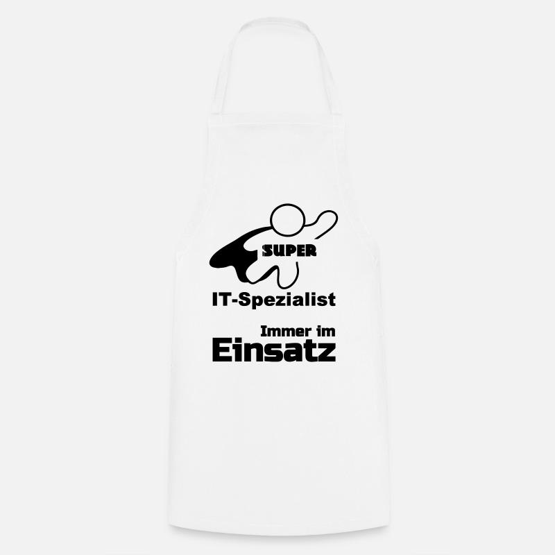 Super IT-Spezialist Geschenk - Kochschürze - Weiß