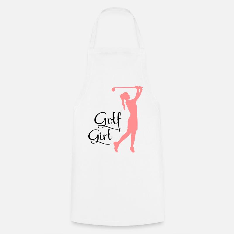 golf - Cooking Apron - white