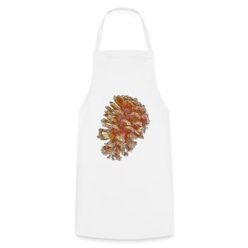 cones - Cooking Apron - white - Front - AI Model Male 185 dark (185cm)