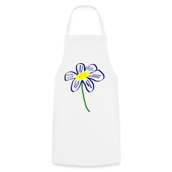 Mother's Day Gift Mother's Day Gift Idea - Cooking Apron - white - Front - AI Model Male 185 dark (185cm)