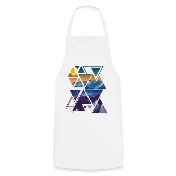 Nature - Tablier de cuisine - blanc - Devant - AI Model Male 185 dark (185cm)
