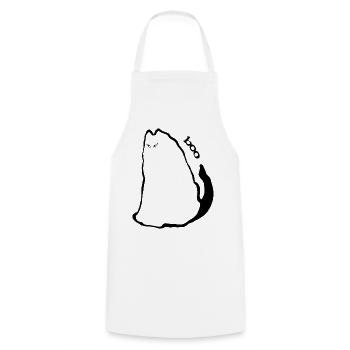 HOU - Tablier de cuisine - blanc - Devant - AI Model Male 185 dark (185cm)
