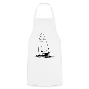 Sports de voile aéronautiques à voile de la RS - Tablier de cuisine - blanc - Devant - AI Model Male 185 dark (185cm)