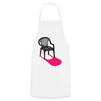 Monobloc – des classiques du design pour toutes les occasions - Tablier de cuisine - blanc - Devant - AI Model Male 185 dark (185cm)