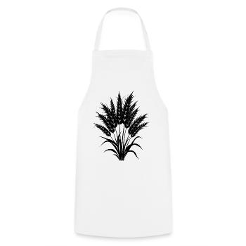 Toi Toi Grass - Tablier de cuisine - blanc - Devant - AI Model Male 185 dark (185cm)