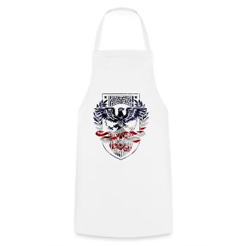 Armée - Tablier de cuisine - blanc - Devant - AI Model Male 185 dark (185cm)