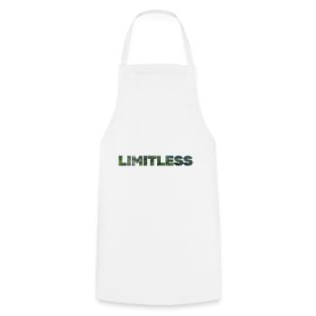 Limitless Adventure Mindset Bold Statement - Kochschürze - Weiß - Vorne - AI Model Male 185 dark (185cm)