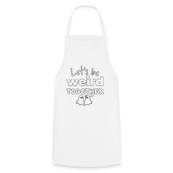 T-shirts avec des phrases amusantes - Fantasmitas 11 - Tablier de cuisine - blanc - Devant - AI Model Male 185 dark (185cm)