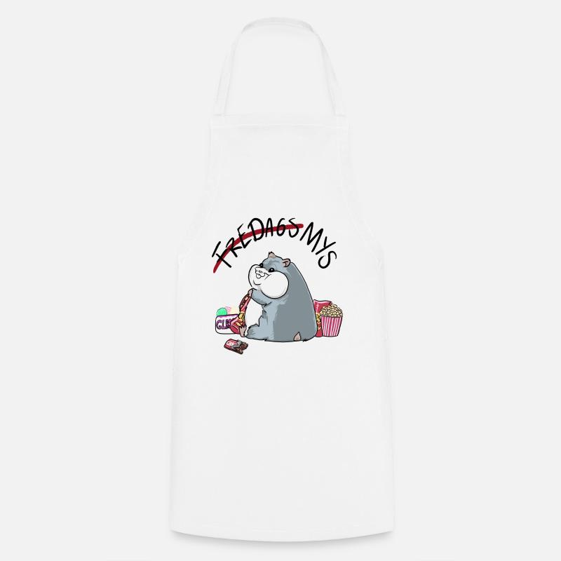 Friday coziness - Cooking Apron - white