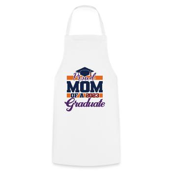 Proud Mom Of A 2023 Graduate Graduation For Women - Cooking Apron - white - Front - AI Model Male 185 dark (185cm)