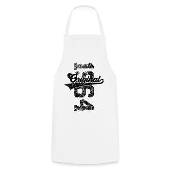 62E ANNIVERSAIRE ORIGINAL 1964 - Tablier de cuisine - blanc - Devant - AI Model Male 185 dark (185cm)