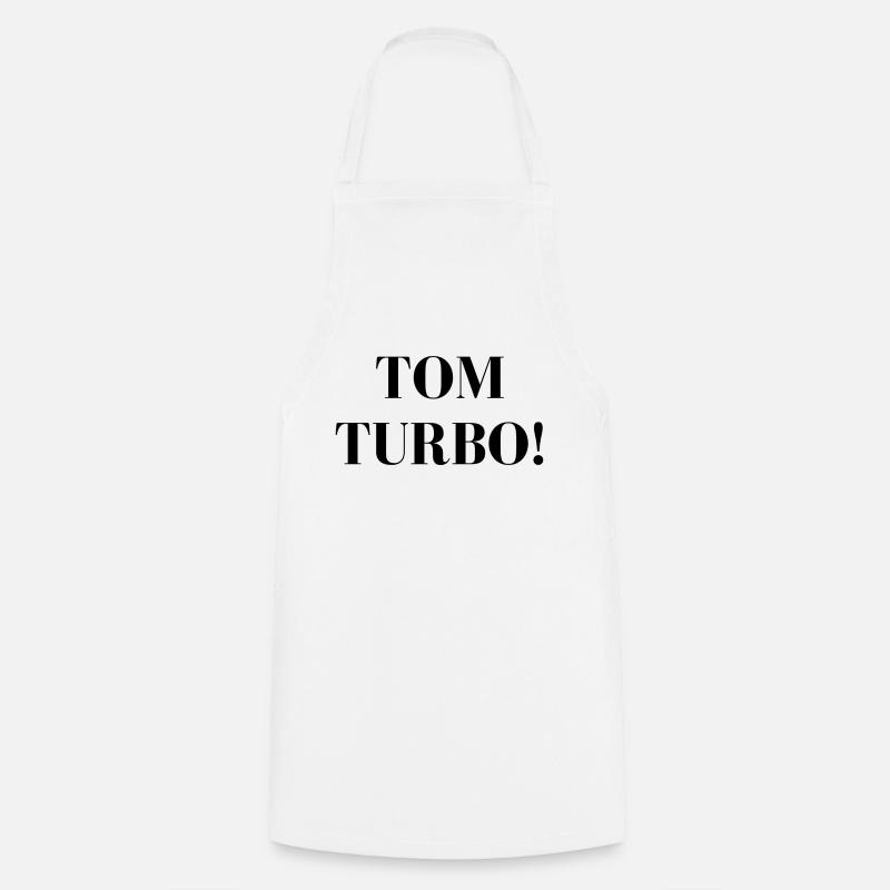 Tom Turbo ! - Tablier de cuisine - blanc